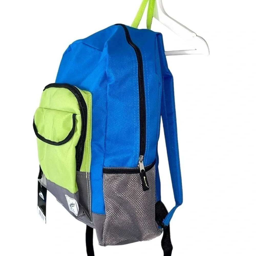 TRAILMAKER Heritage Collection Backpack Black Grey Neon Green Unisex NWT